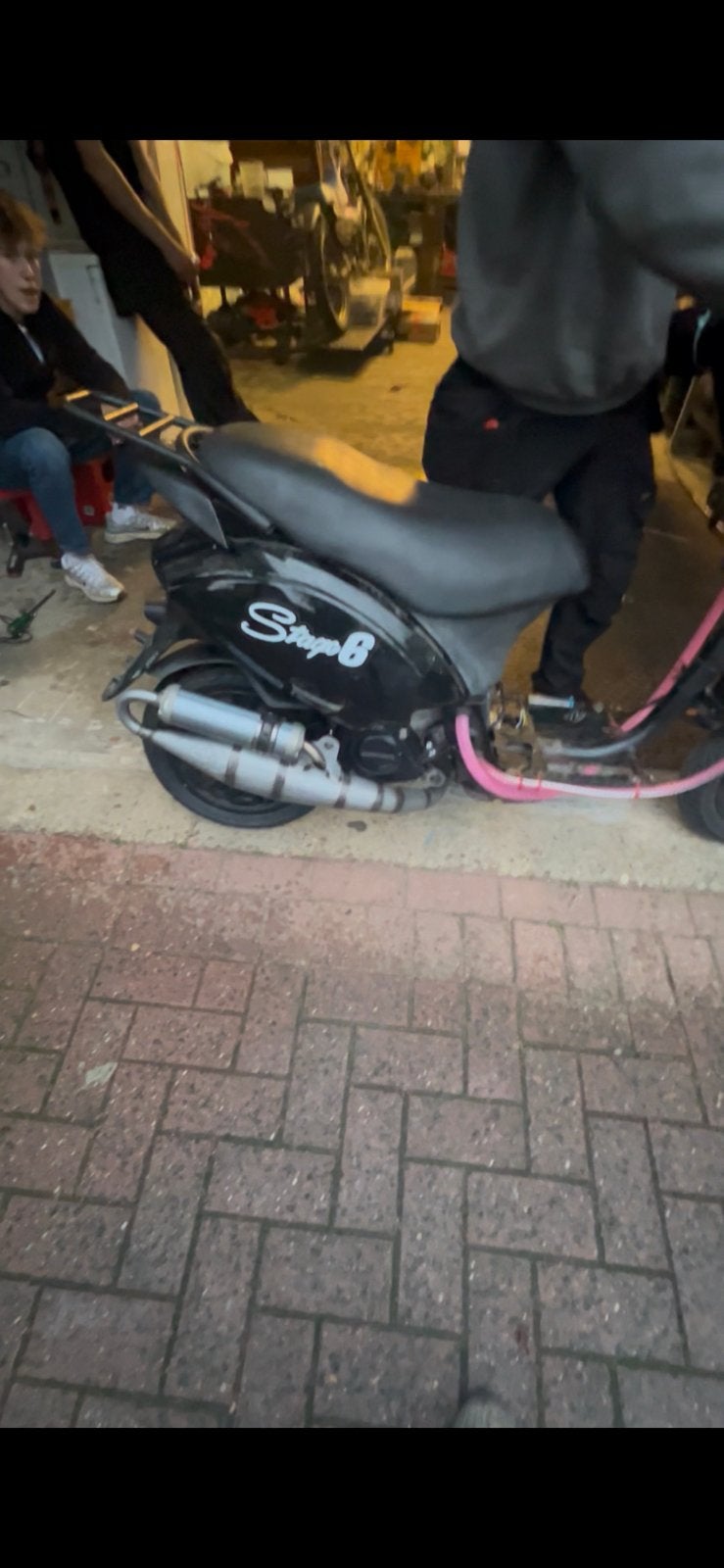 Zip 172cc teruil/tekoop, Fietsen en Brommers, Ophalen, Tweetakt, Zip, Zo goed als nieuw