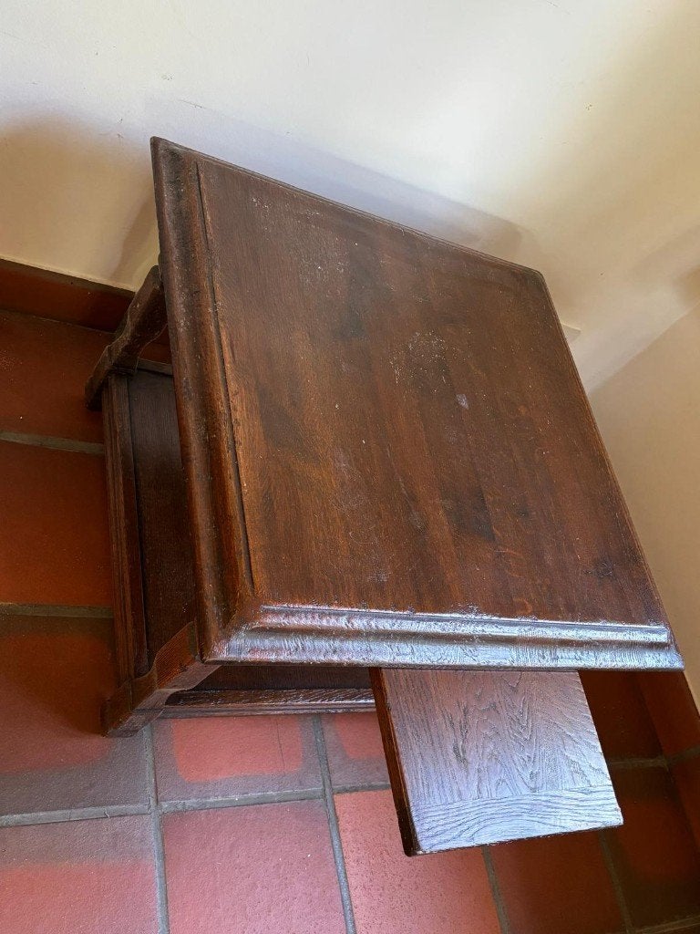 Bijzettafel massief-hout, Antiek en Kunst, Ophalen