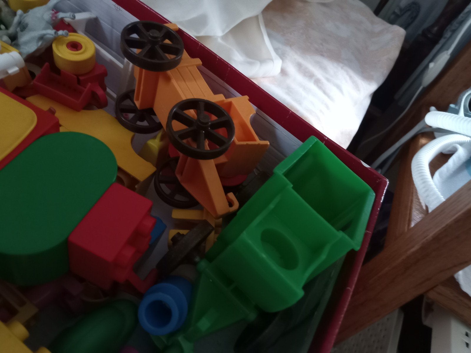 av lot de lego Duplo+ carosse+ chevaux ficher price par 1982, Enlèvement ou Envoi, Utilisé, Autres marques
