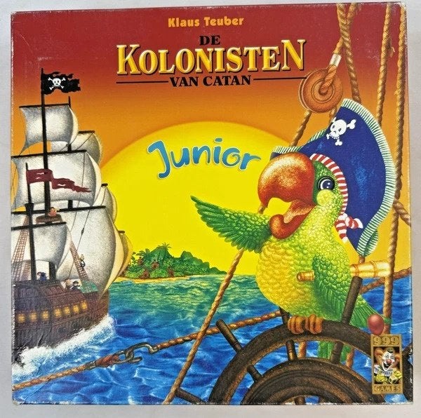 999 Games Catan Junior Bordspel Kinderspel compleet spel, Hobby en Vrije tijd, Gezelschapsspellen | Bordspellen, Drie of vier spelers