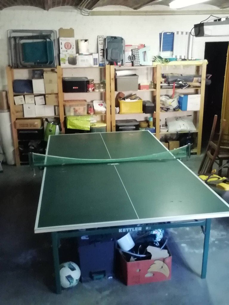 pingpongtafel kettler, Sport en Fitness, Ophalen, Gebruikt