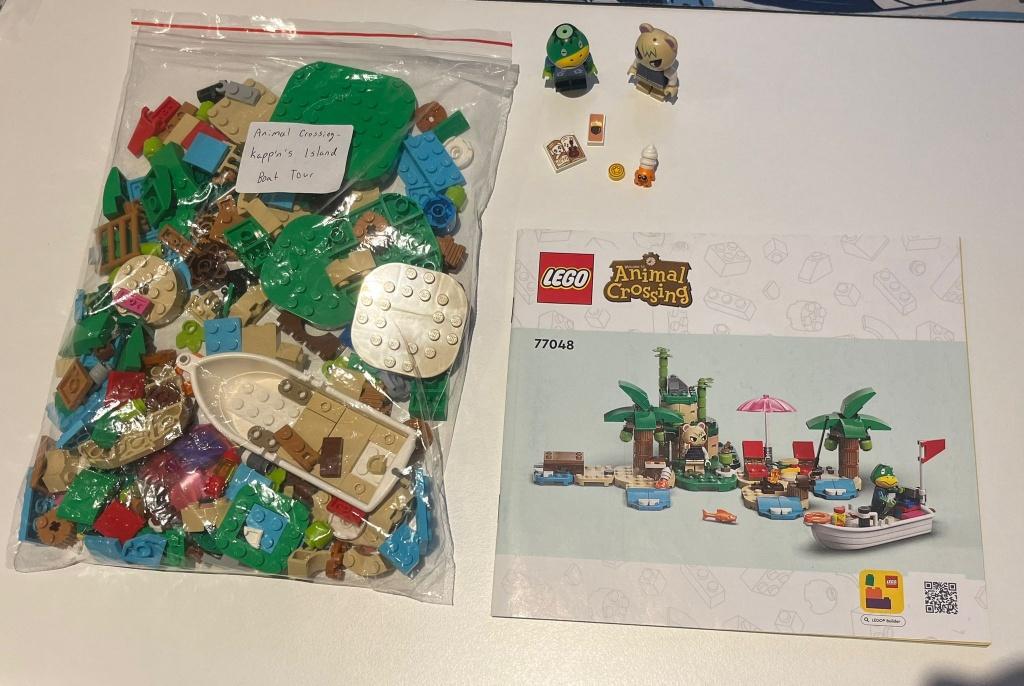 Lego Animal Crossing - Kapp'ns Island Boat Tour	77048, Ophalen, Lego, Zo goed als nieuw, Complete set