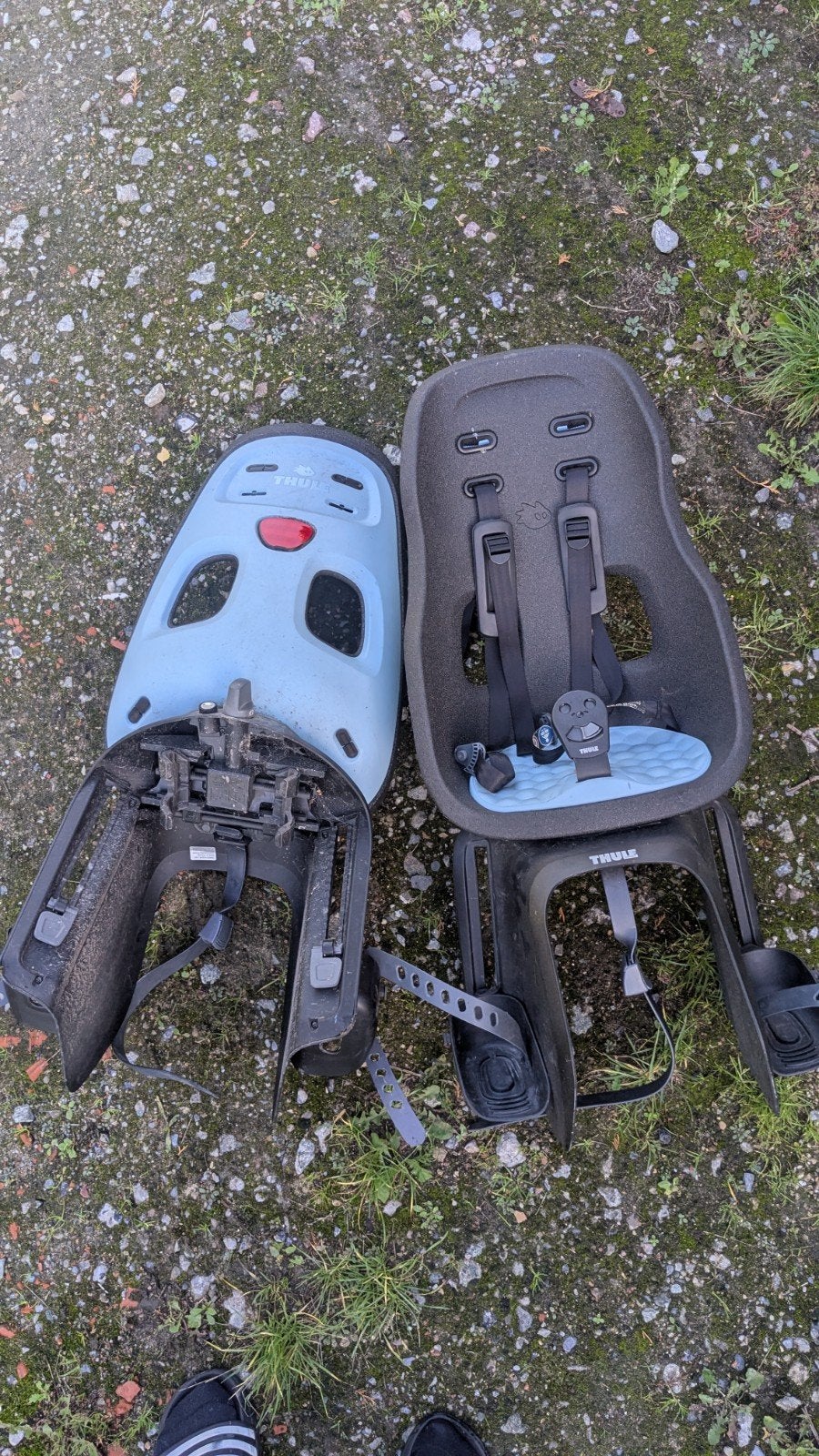 Fietsstoel Thule Yepp 1 of 2, Ophalen, Achterzitje, Thule Yepp, Gebruikt