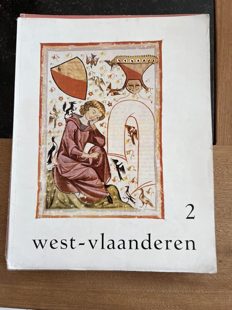 4 vintage boekjes, West-Vlaanderen. Uitgave van het Christ, Enlèvement ou Envoi, 1940 à 1960, Journal ou Magazine