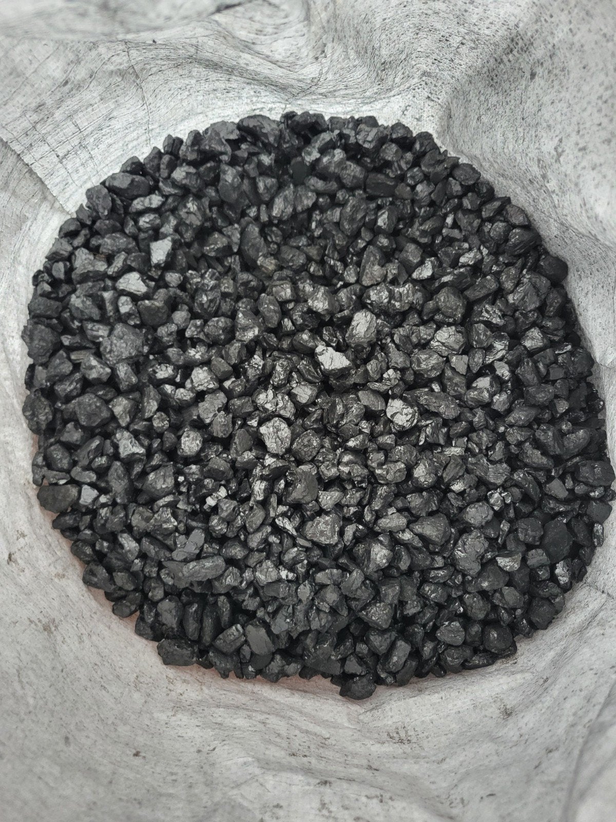 charbon 12 /22 anthracite, Enlèvement