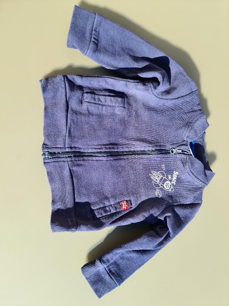 trui met rits 86, Enfants & Bébés, Vêtements de bébé | Taille 86, Enlèvement, Comme neuf