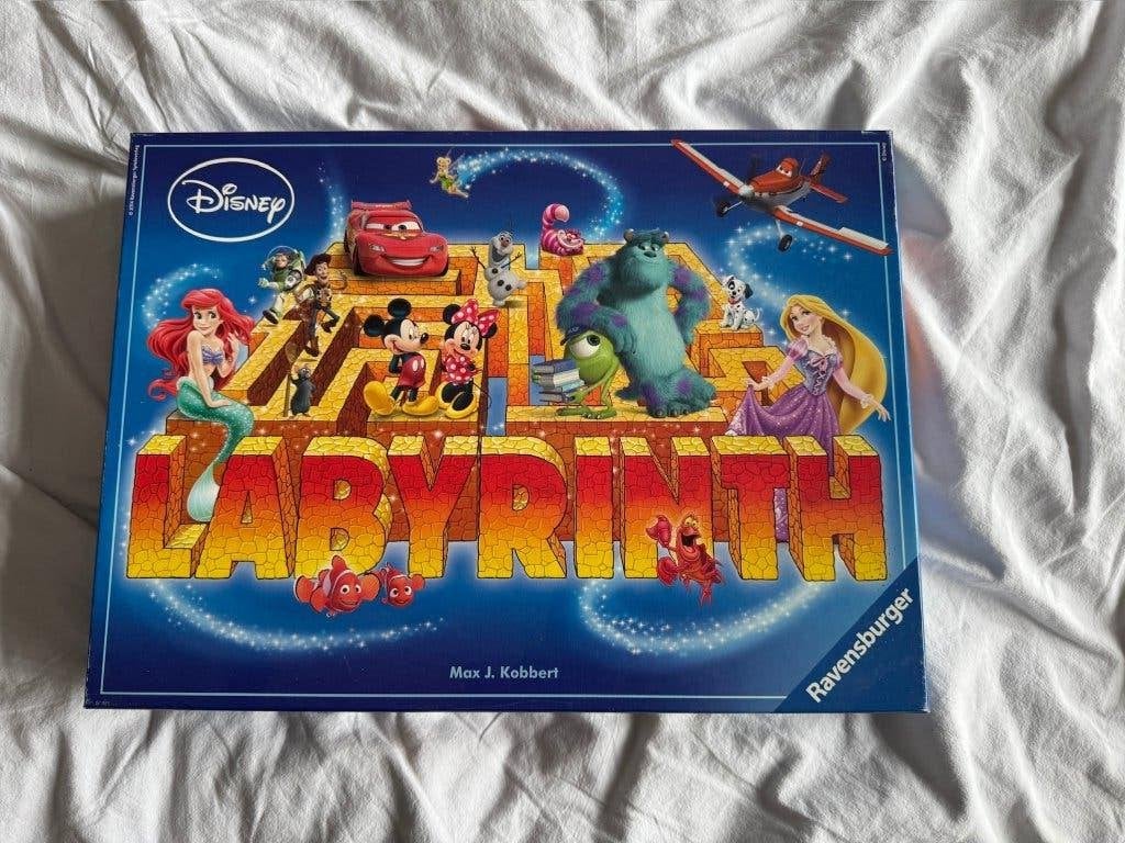 Labyrinth (Disney), Drie of vier spelers, Ophalen, Zo goed als nieuw, Ravensburger