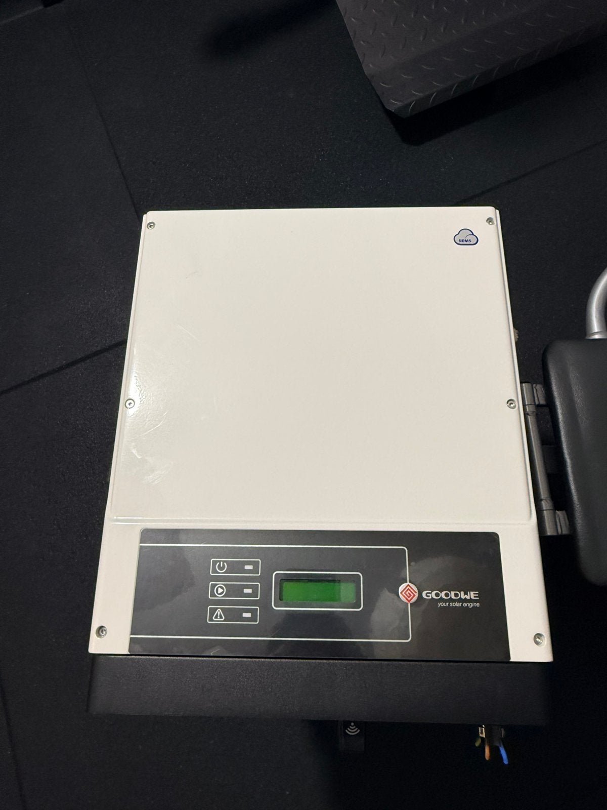 Goodwe 5 KW omvormer te koop 7 jaar gebruikt., Enlèvement, Utilisé