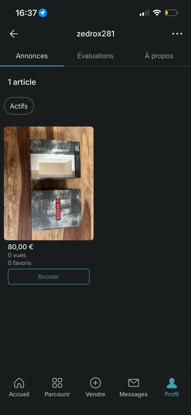 G shock horloge, Verzenden, IOS, Zo goed als nieuw, Waterdicht