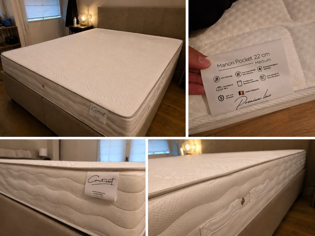 Revor Manon Pocket Premium Line – 180 x 200 cm – NIEUWSTAAT, Ophalen, Tweepersoons, Zo goed als nieuw, Matras