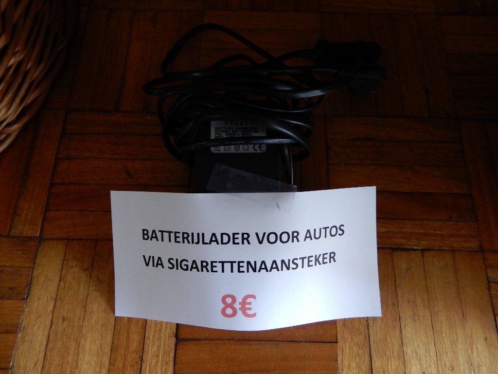 Batterijlader - autos, Ophalen