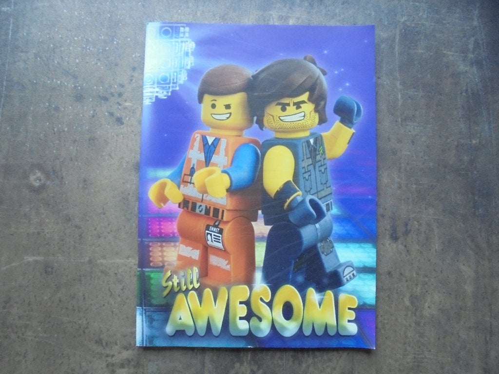 Lego The Lego Movie 2 Rulebook (zie foto's), Ophalen of Verzenden, Zo goed als nieuw, Lego