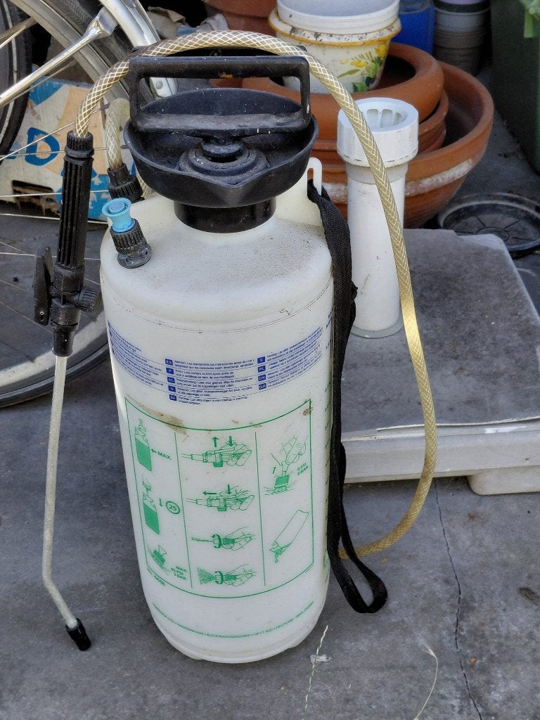 Hozelock Voordruk-Drukspuit / Sproeier 8L, Tuin en Terras, Overige Tuin en Terras, Ophalen, Gebruikt