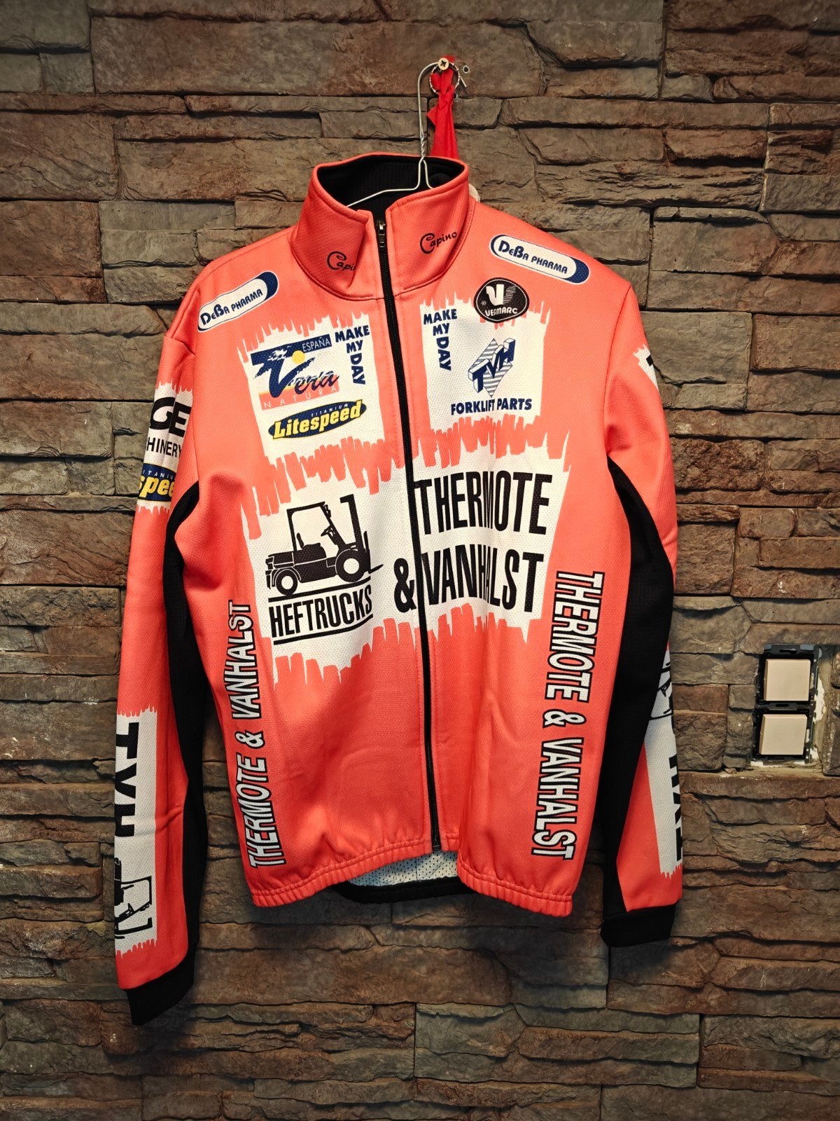Maillot hiver Thermote & Vanhalst Tom Boonen, Vélos & Vélomoteurs, Enlèvement ou Envoi