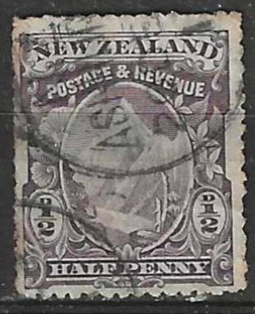 Nouvelle-Zélande 1898 - Yvert 70 - Mount Cook (ST), Envoi, Affranchi