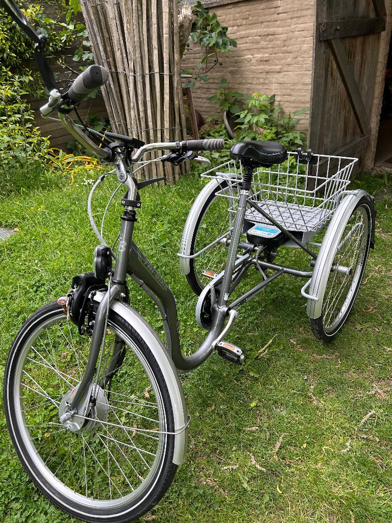 Tribike elektrische driewieler volwassenen, Zo goed als nieuw, 59 cm of meer, 30 tot 50 km per accu, Ophalen