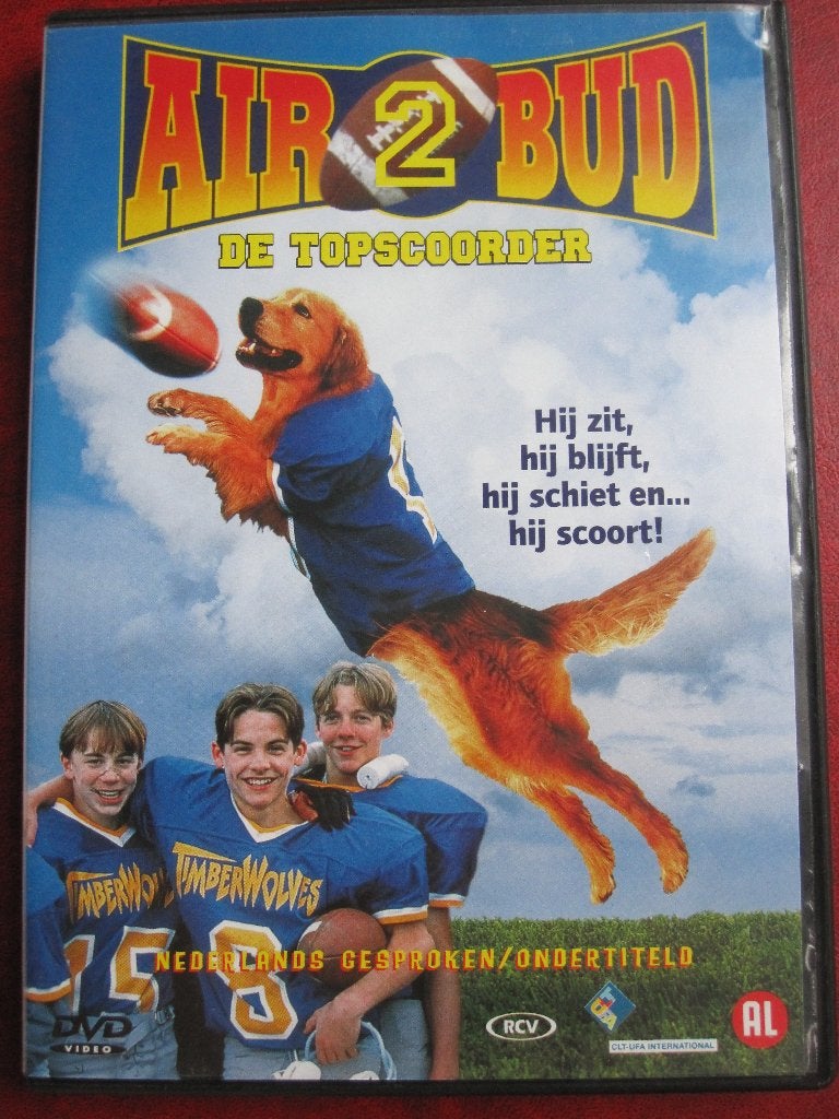 Air Bud 2 - De Topscoorder (1998), Cd's en Dvd's, Dvd's | Kinderen en Jeugd, Alle leeftijden, Nederlands, Ophalen of Verzenden