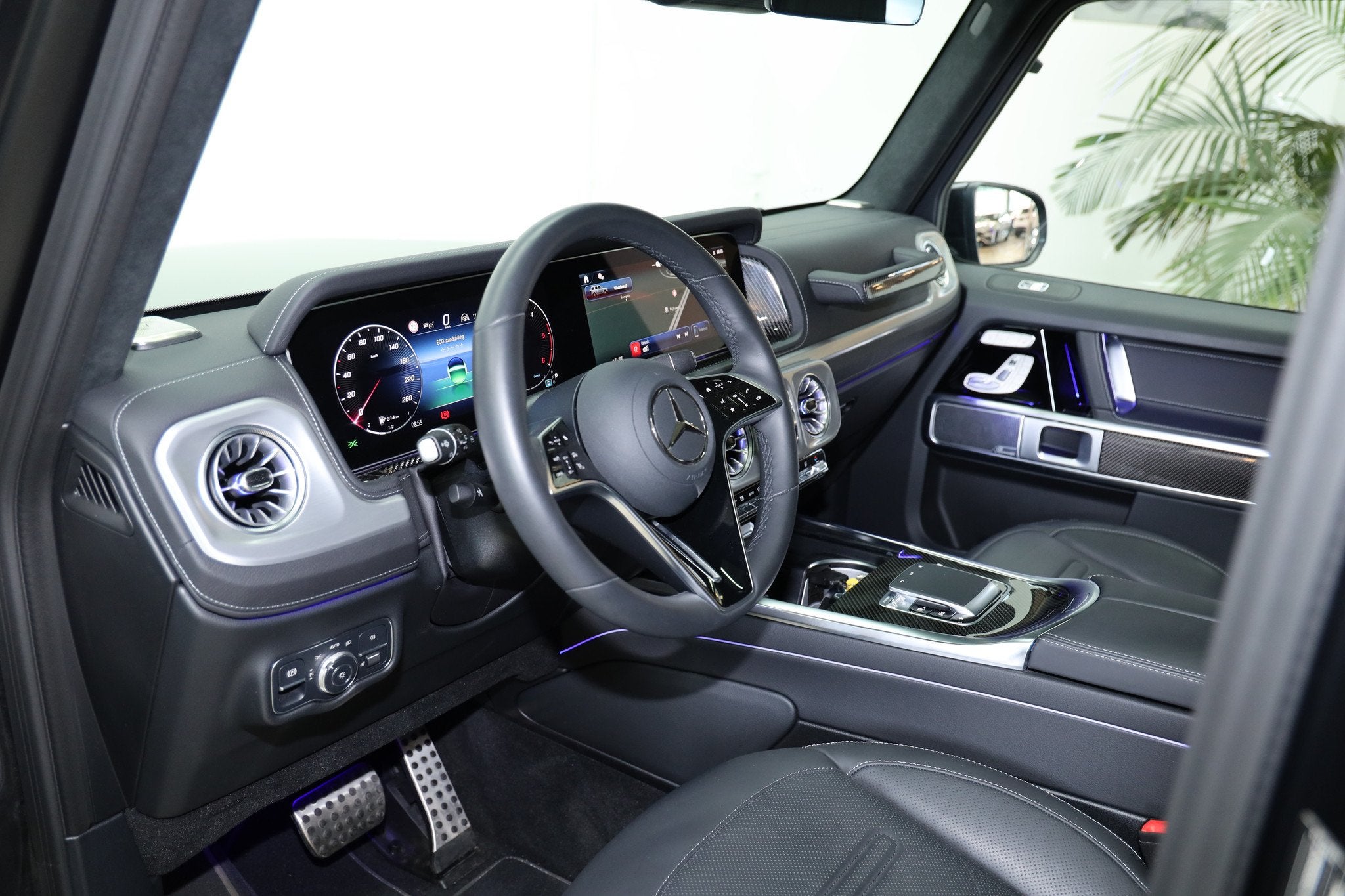 Mercedes-Benz G-Klasse 450 d EXCLUSIVE-line Night Carbon Sch, Autos, Cuir, 2989 cm³, Entreprise, Carnet d'entretien