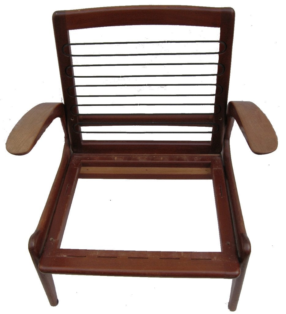 Drie teak fauteuils 1965, Enlèvement