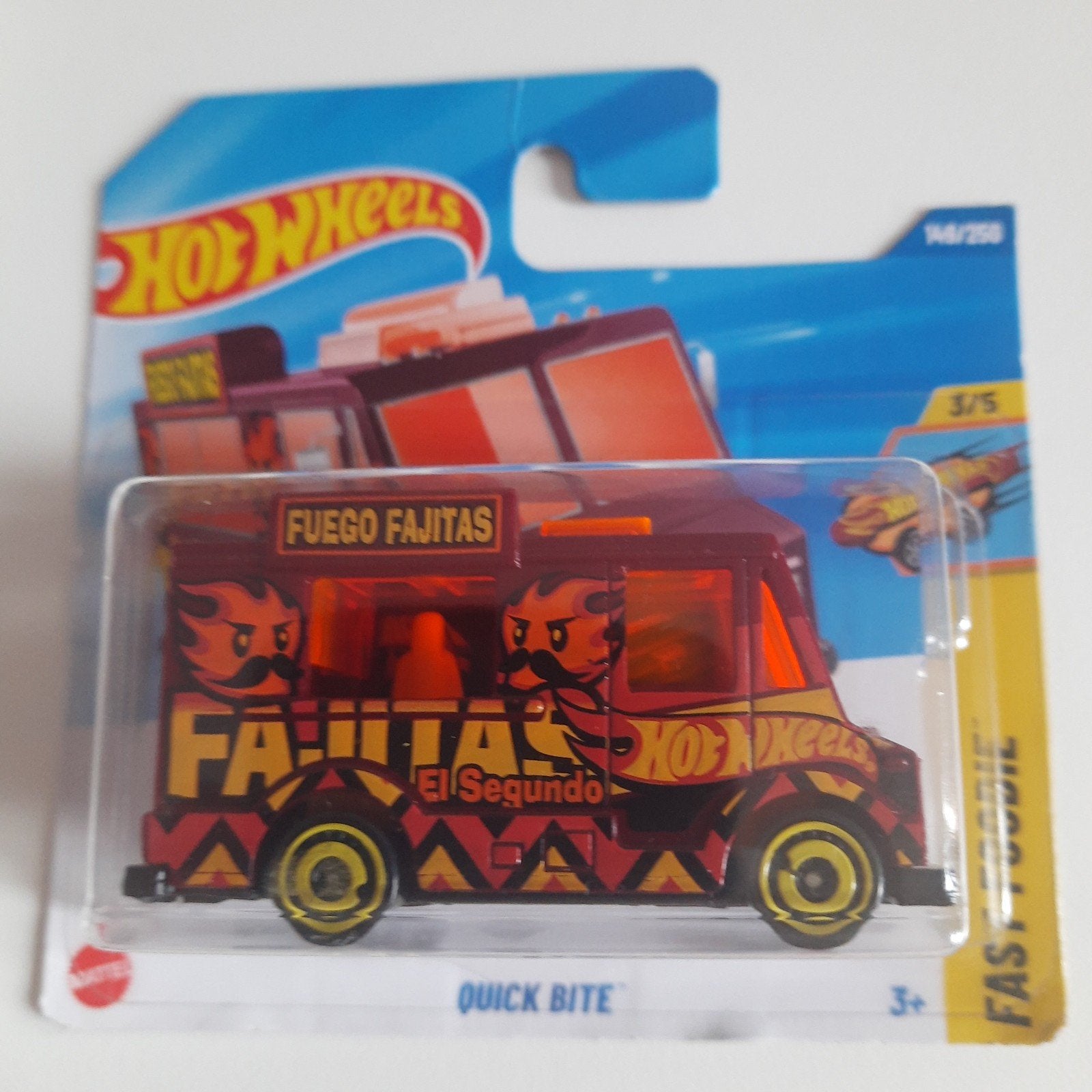 HOTWHEELS * QUICK BITE * environ 1:64 * N 149/250 - 3/5*SCE, Enlèvement, Neuf, Bus ou Camion