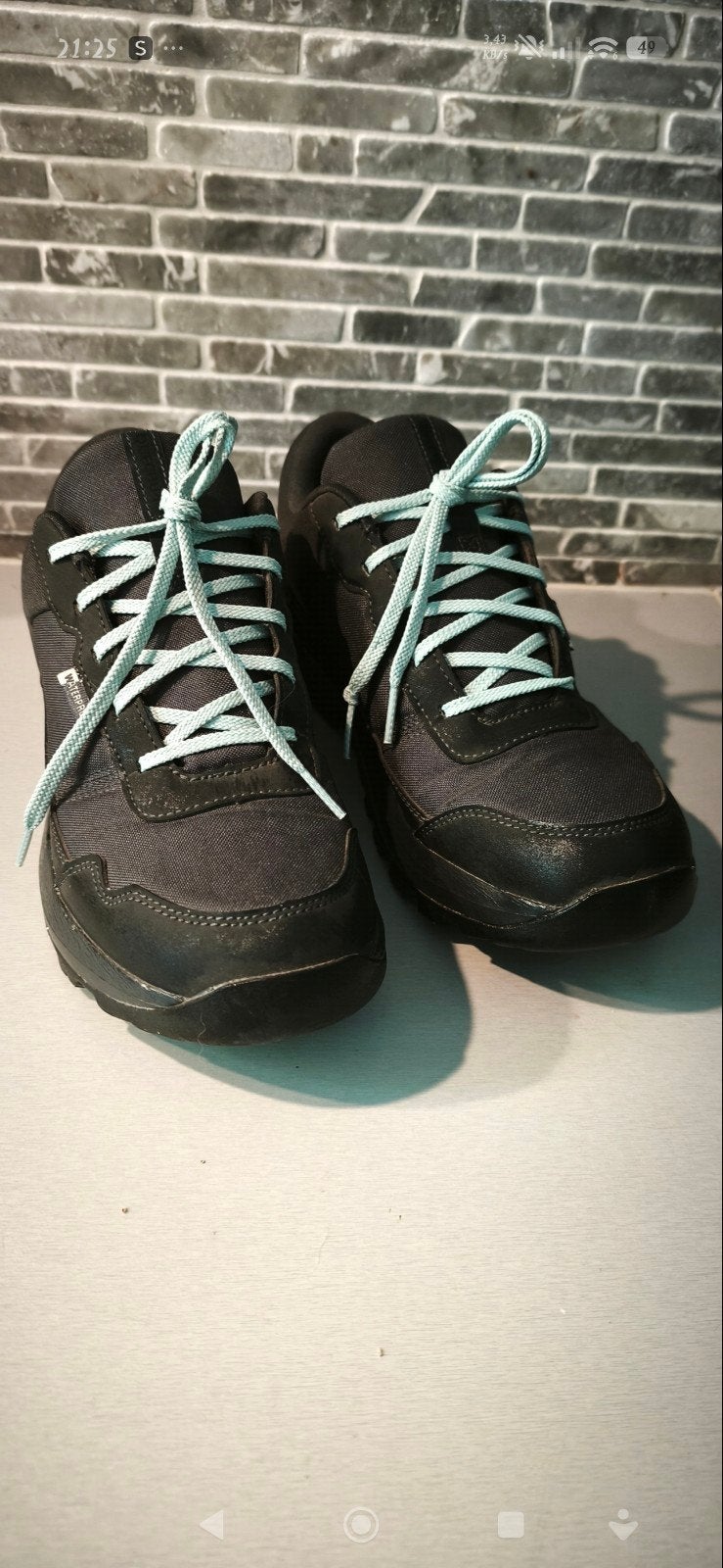 WATERPROOOF Wandelschoenen, Ophalen, Zwart, Wandelschoenen, Zo goed als nieuw