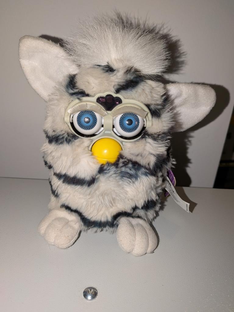 Vintage Furby 1998 met origineel label, Kinderen en Baby's, Ophalen