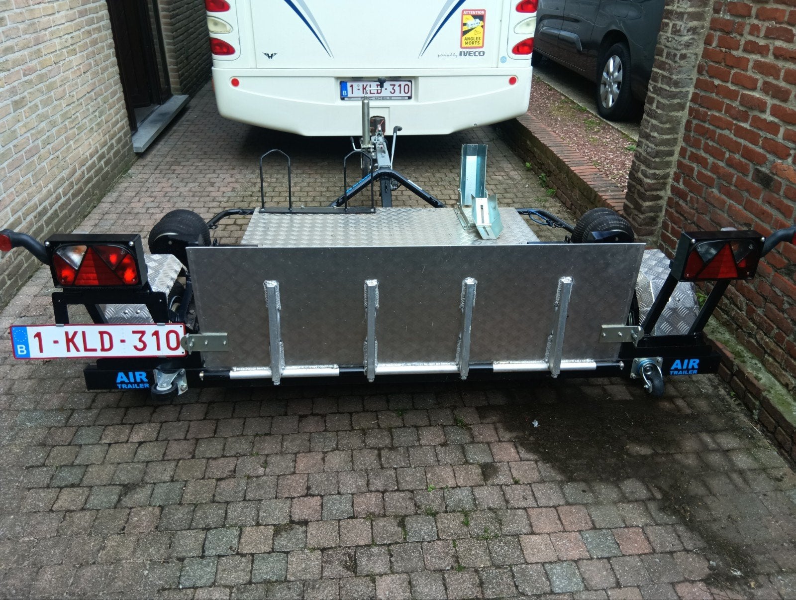 Airtrailer duo, Auto diversen, Aanhangers en Bagagewagens, Ophalen