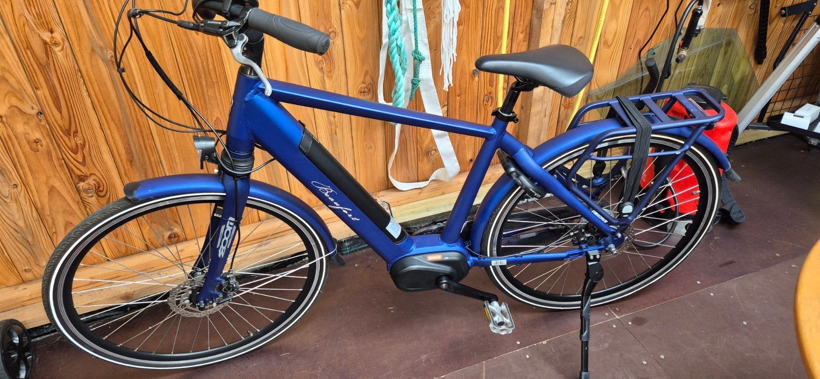 Beaufort elektrische fiets Bafang M400, Nexus 8, 700 km, Autres marques, Vitesses, Comme neuf, Enlèvement