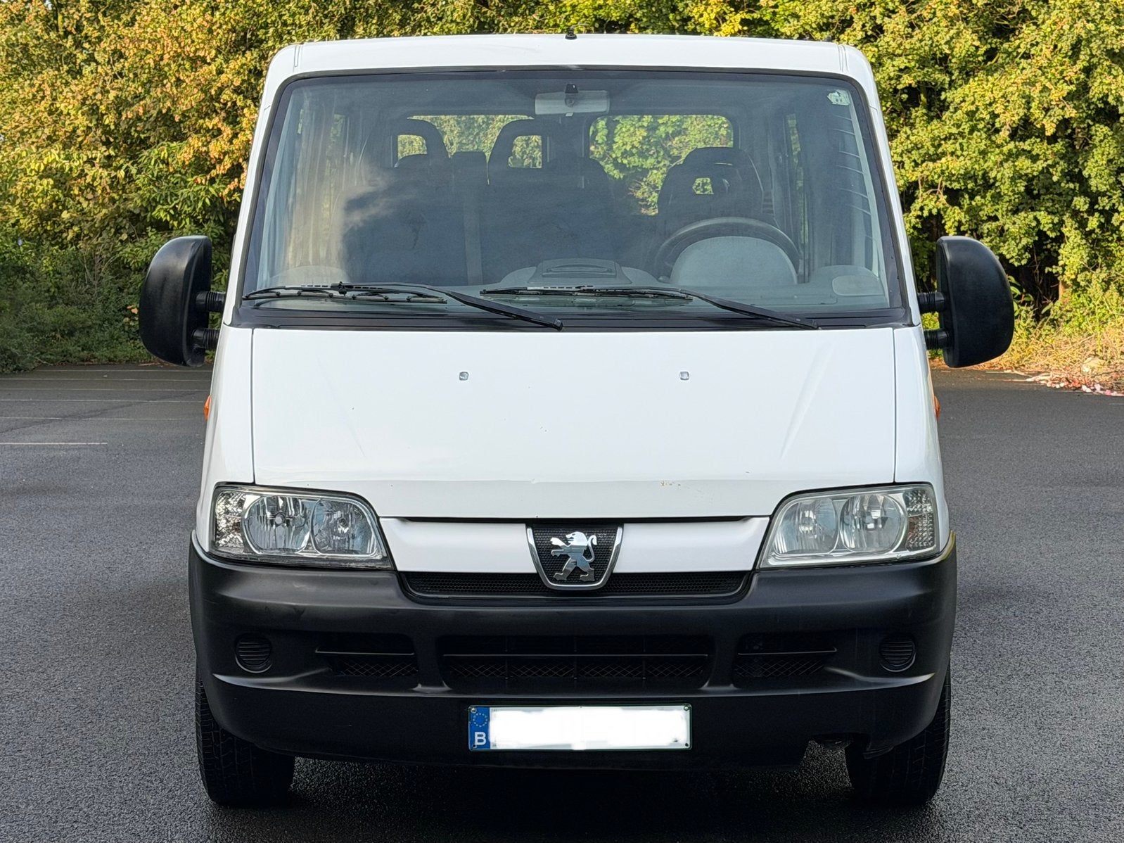 Peugeot boxer 2.0 Hdi/9 zitplaatsen - Airco -, Stof, 4 cilinders, Wit, 9 zetels