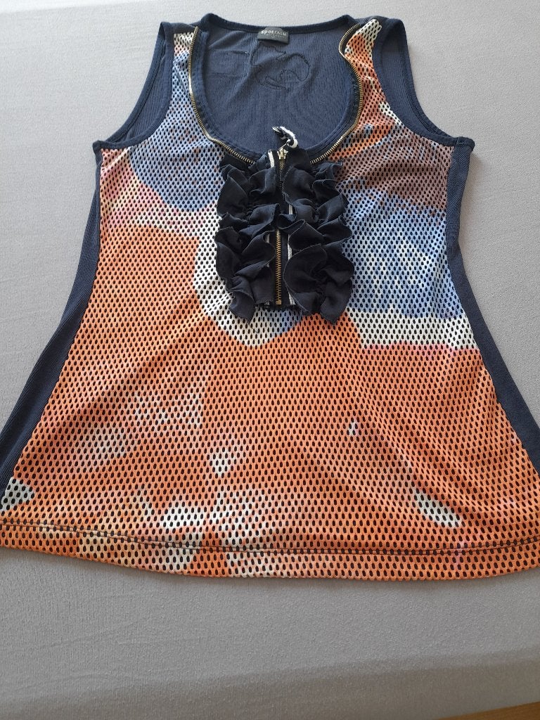 topje blauw merk Sportalm, Kleding | Dames, Blauw, Maat 42/44 (L), Zonder mouw, Sportalm