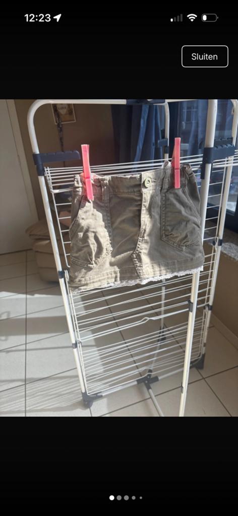 Schattig H&M rokje met kant & vogeltjesvoering! (Maat 98), Kinderen en Baby's, Kinderkleding | Maat 98, Ophalen, Zo goed als nieuw