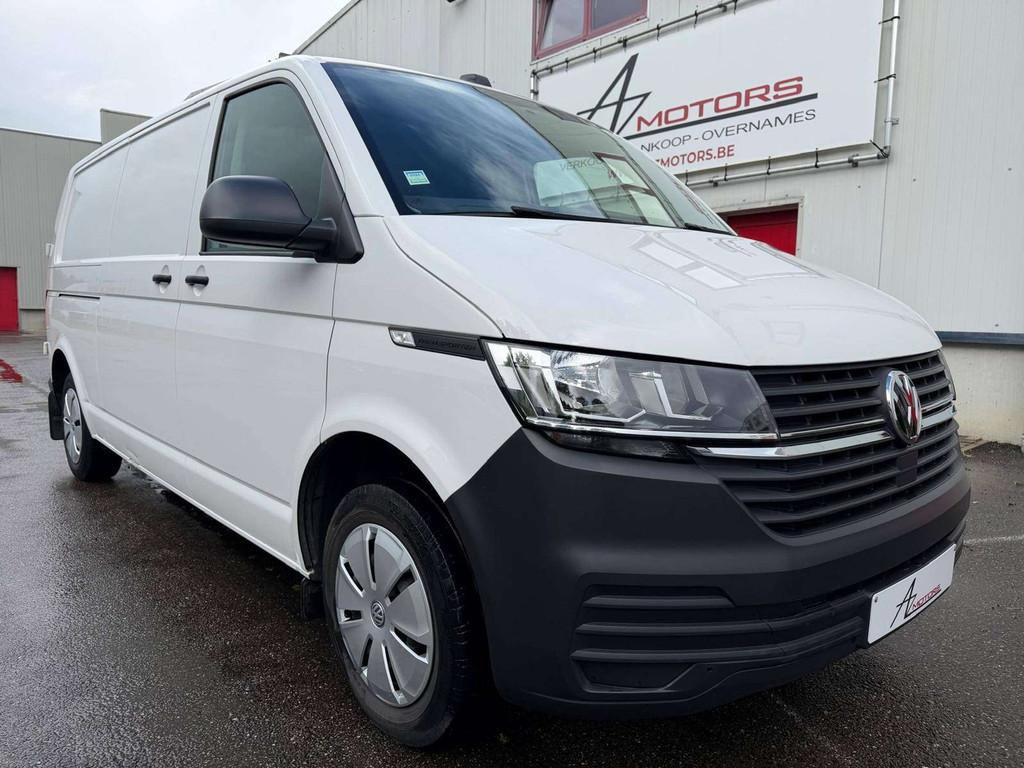 Volkswagen T6.1 Transporter 2.0TDi DSG H1 L2 Leder/Carplay/A, Auto's, Volkswagen, Automaat, Gebruikt, Bedrijf, 5 deurs