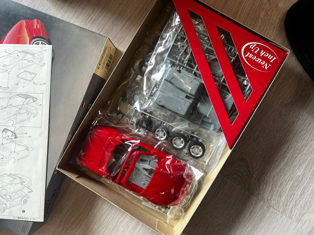 Nissan 300ZX convertible 1/24, Hobby en Vrije tijd, Auto, Groter dan 1:32, Zo goed als nieuw, Ophalen