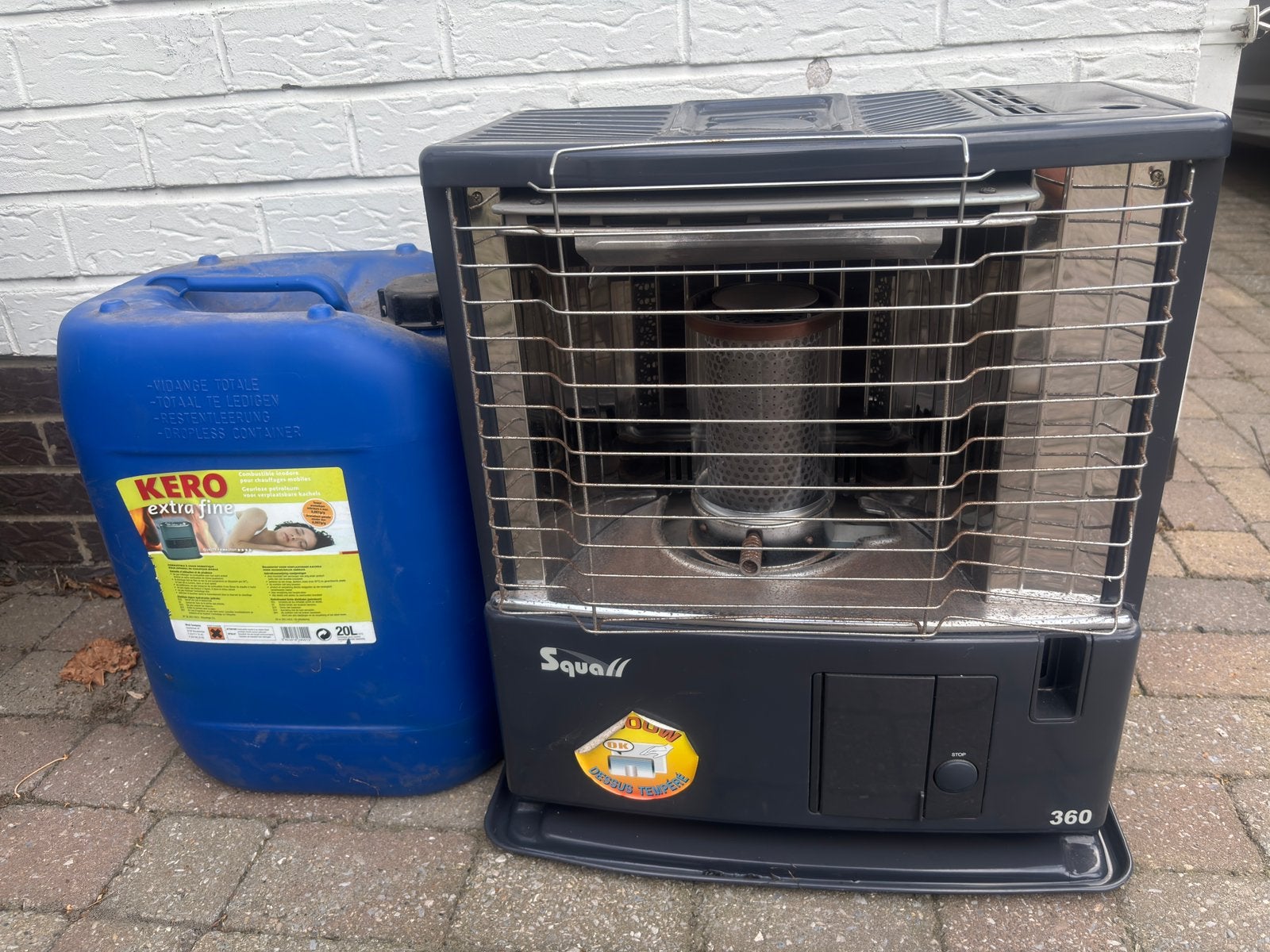 Zibro Kamin 360, Maison & Meubles, Poêles, Enlèvement, Utilisé, Autres carburants, Chauffage au kérosène