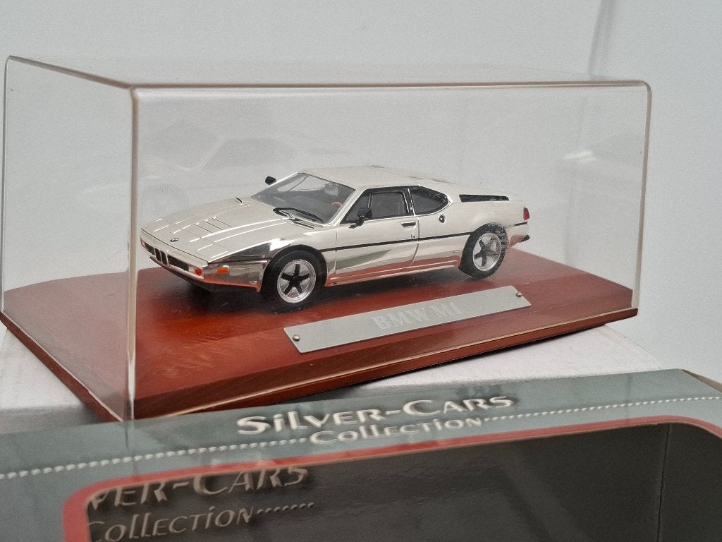 BMW M1 - Atlas Silver Cars Collection 1/43, Envoi, Comme neuf, Voiture, Autres marques