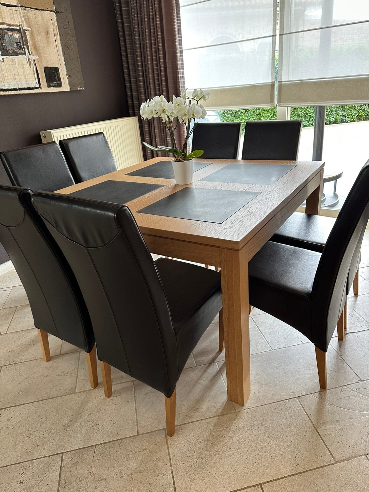 table à manger, Maison & Meubles, Enlèvement, Comme neuf