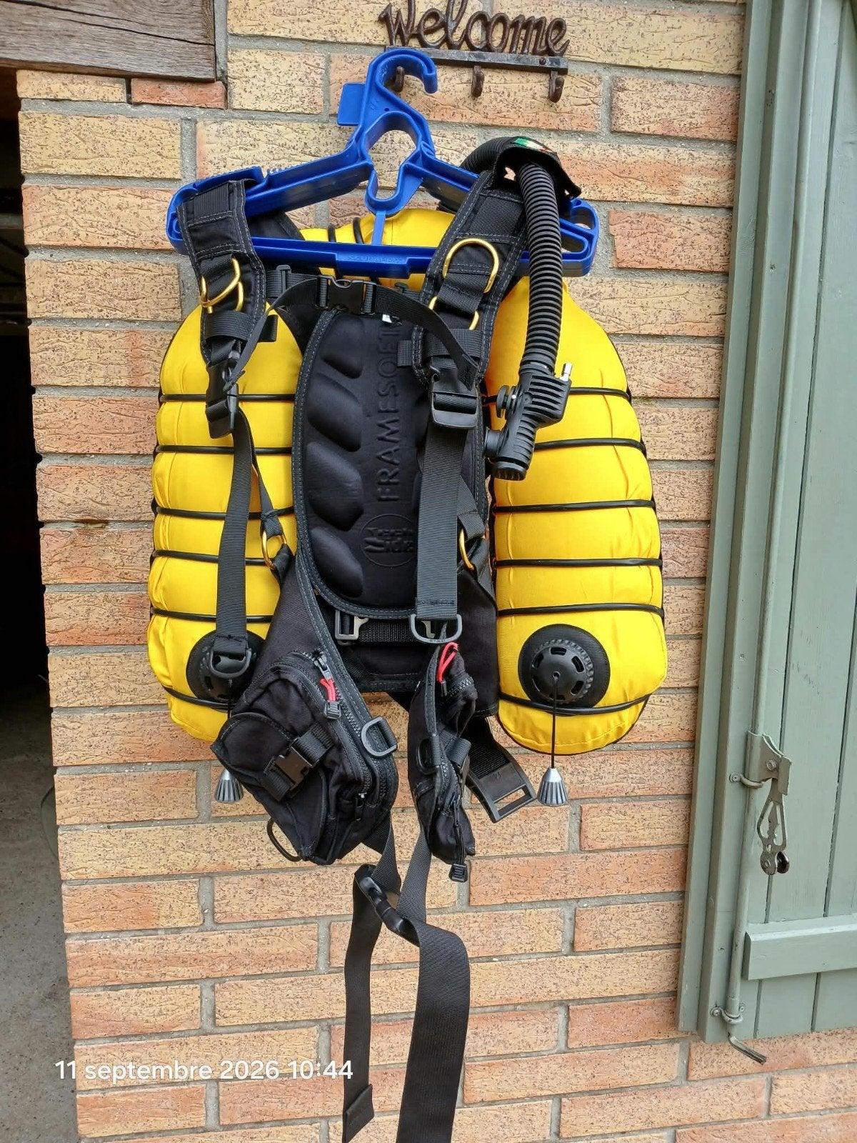 plongée wing tech Sìde neuve - taille M, Sports nautiques & Bateaux, Enlèvement ou Envoi, Neuf, Gilet de stabilisation