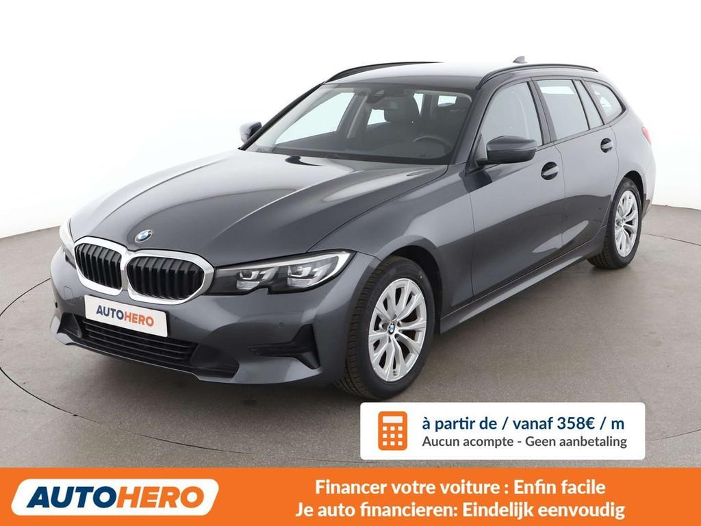 BMW 3 Serie 318 318i Advantage (bj 2020, automaat), Auto's, Automaat, 1998 cc, Achterwielaandrijving, Gebruikt