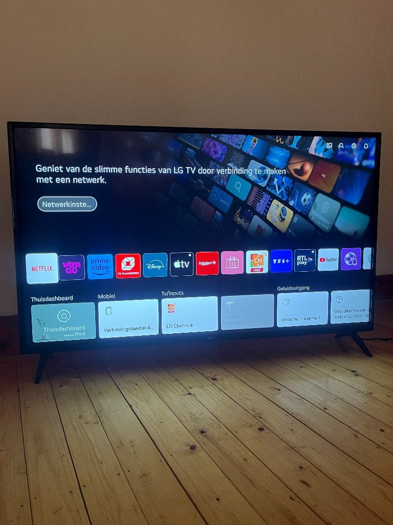 Ultra HD 55 TV 4K LG SMART, Audio, Tv en Foto, Televisies, Ophalen, LCD, Zo goed als nieuw, 100 cm of meer
