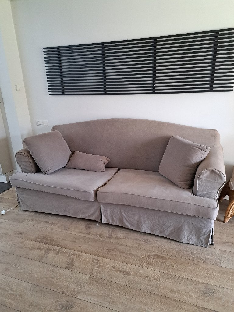 Zetel, Huis en Inrichting, Zetels | Zetels, Ophalen, Gebruikt, 100 tot 125 cm, Driepersoons