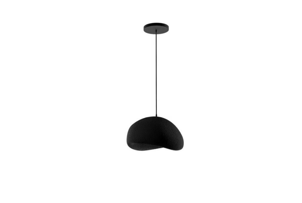 Wabi Sabi Emberstill hanglamp zwart (E27), Kunststof, Nieuw, Ophalen of Verzenden, Minimalistisch