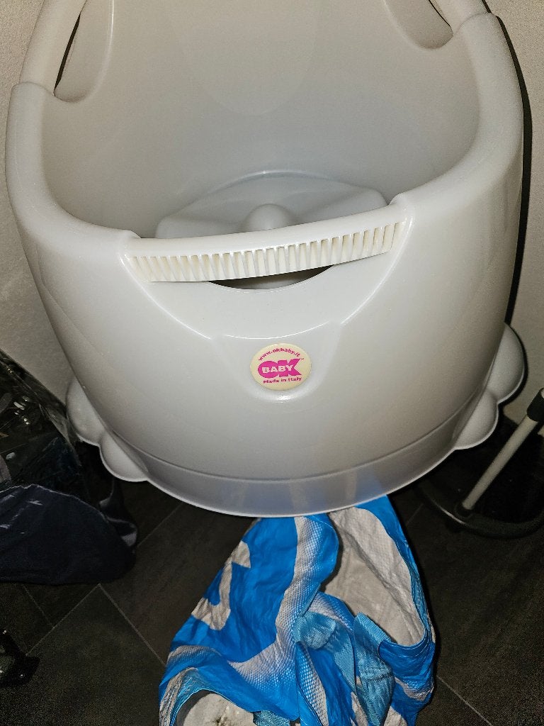 Douchezitje - OKBaby, Kinderen en Baby's, Ophalen, Gebruikt, Badje