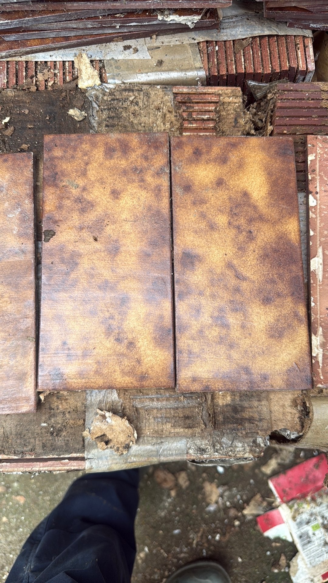 Carreaux 10x20 cm, Enlèvement