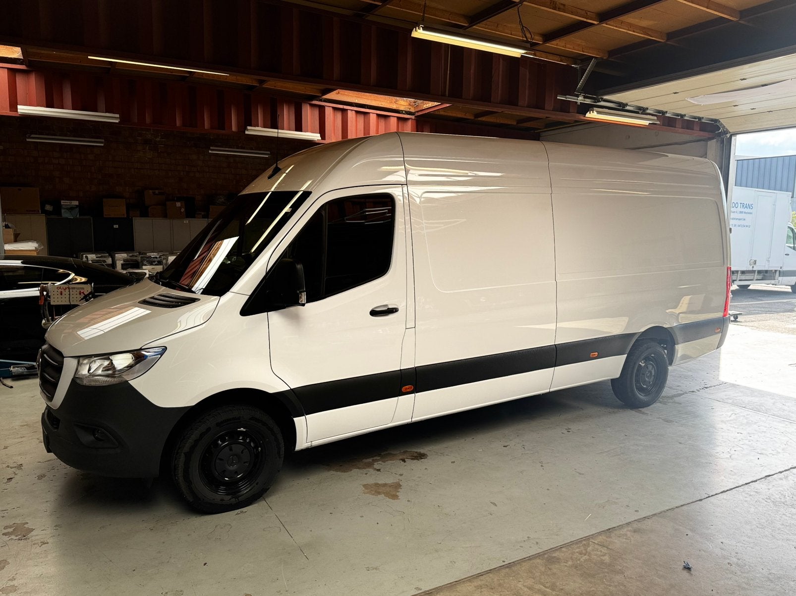 Mercedes Sprinter, Auto's, Bestelwagens en Lichte vracht, 4 cilinders, 109 g/km, Wit, Mercedes-Benz