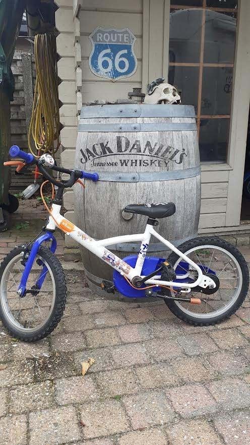 kinderfiets, Ophalen, Gebruikt, Velgrem