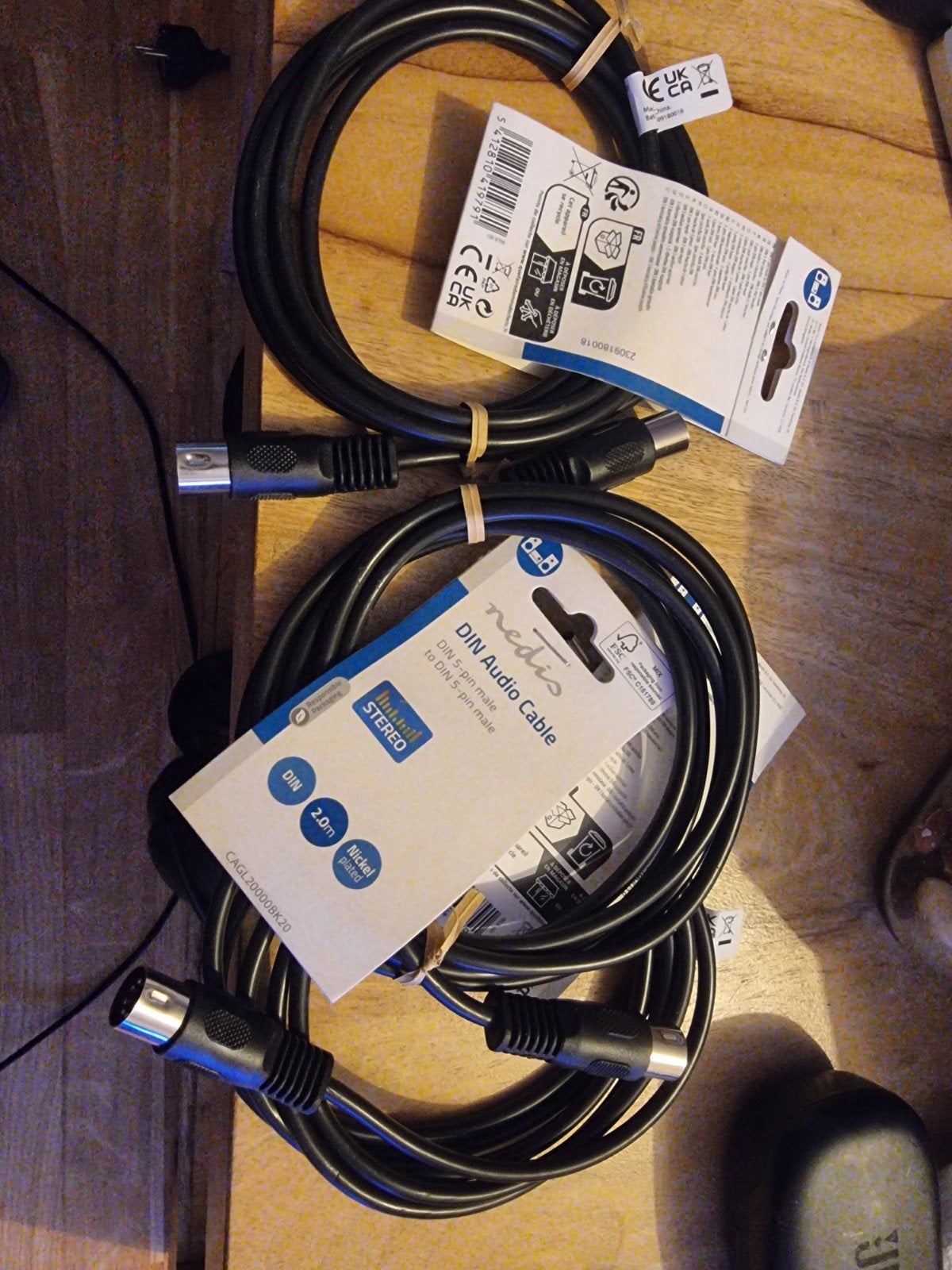 Nedis CAGL20000BK20, Ophalen, Nieuw, 2 tot 5 meter, Overige kabels