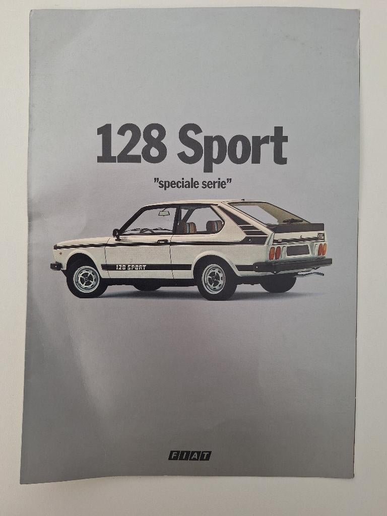 Fiat 128 coupé sport 1978 brochure, Livres, Autos | Brochures & Magazines, Enlèvement ou Envoi, Utilisé, Autres marques