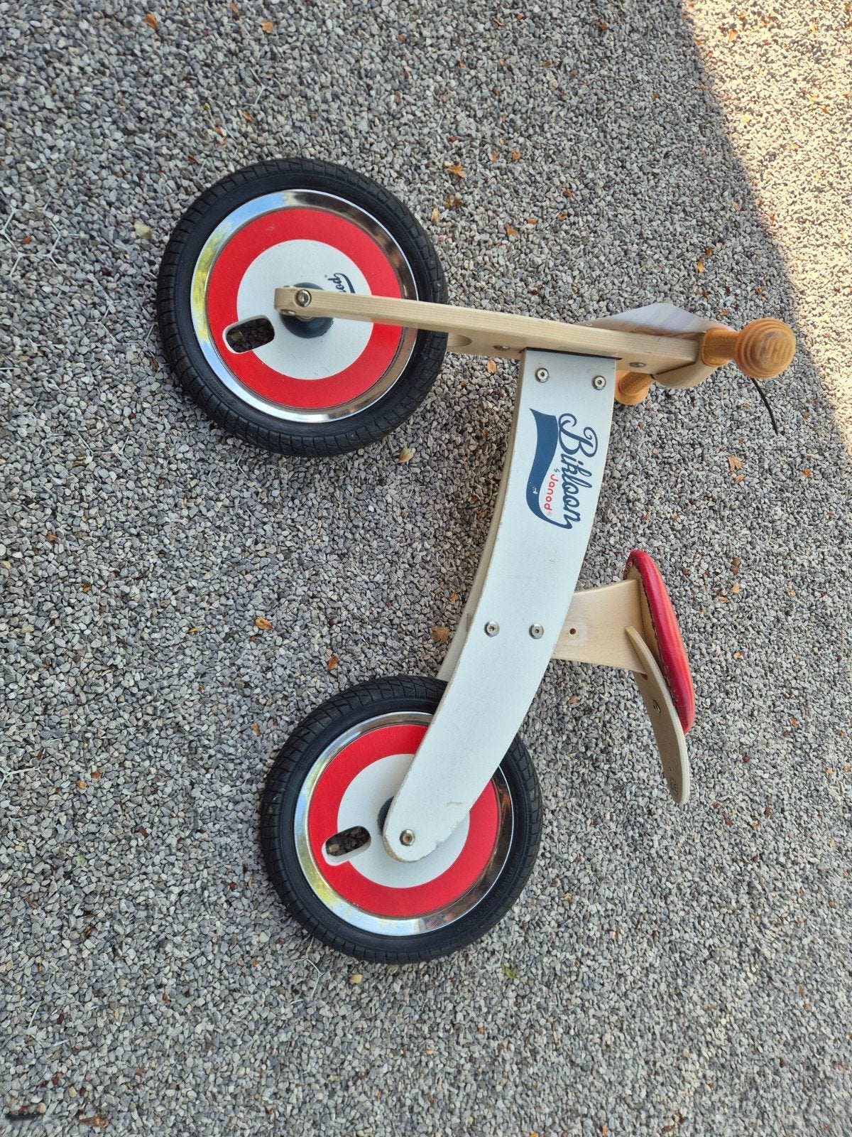 Houten loopfietsje, Enlèvement, Comme neuf, Vélo d'équilibre
