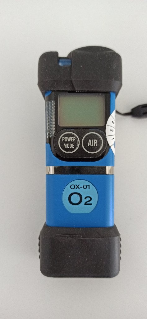 RKI Instruments OX-01 O2 Oxygen detector personal monitor, Ophalen of Verzenden, Gebruikt
