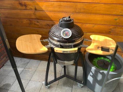 Bbq Patton premium kamado16”, Tuin en Terras, Ophalen, Gebruikt, Patton, Met accessoires